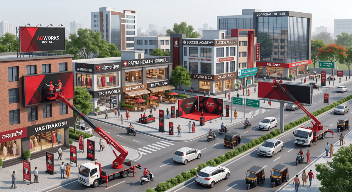 About Balaji Graphics - Outdoor & Indoor Advertising & Branding Company in Patna, Bihar