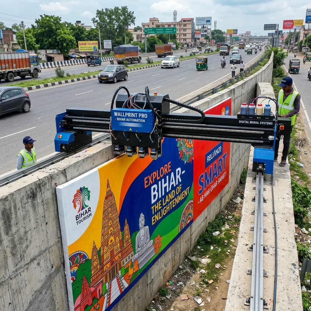 Automated Digital Wall Painting & Printing Services in Patna