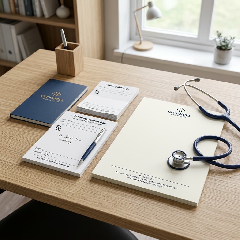 Customized Doctor Prescription Pad & Medical Stationery Printing Patna